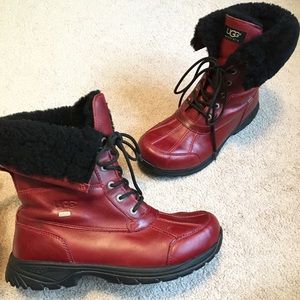 red water proof uggs